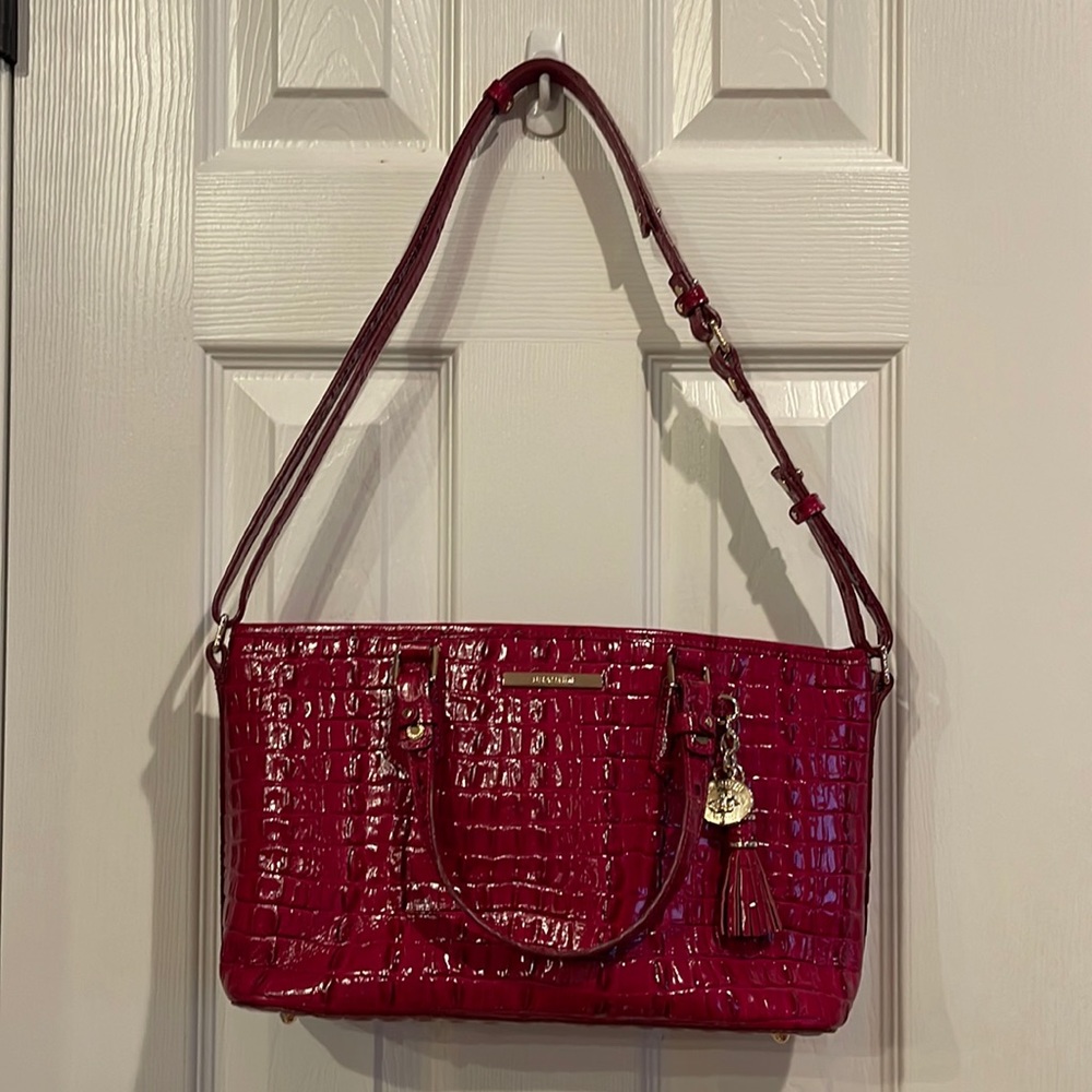 Brahmin - Mini Asher Fuschia La Scala